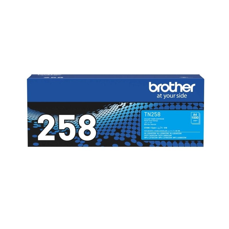 Brother TN - 258 Cyan Toner Cartridge - High Yield Laser Toner - Cartridge West