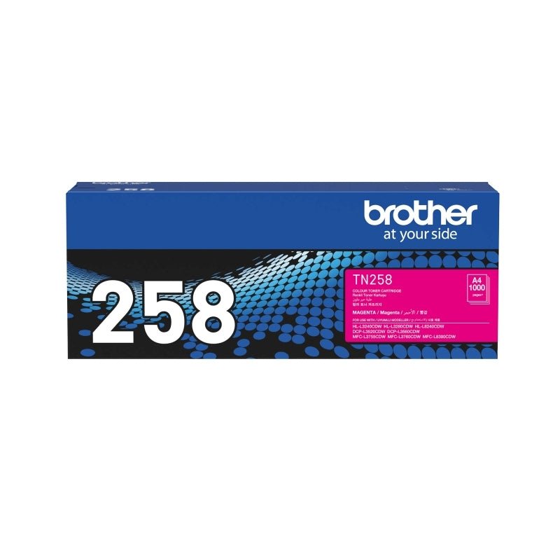 Brother TN - 258 Magenta Toner Cartridge - High Yield Laser Toner - Cartridge West