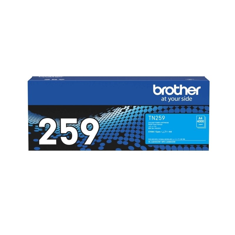 Brother TN - 259 Cyan Toner Cartridge - Super High Yield Laser Toner - Cartridge West