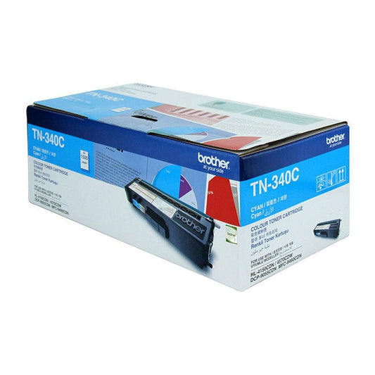 Brother TN - 340 Cyan Toner Cartridge - Standard Yield Laser Toner - Cartridge West