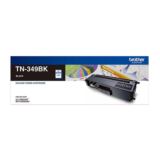 Brother TN - 349 Black Toner Cartridge - Super High Yield Laser Toner - Cartridge West