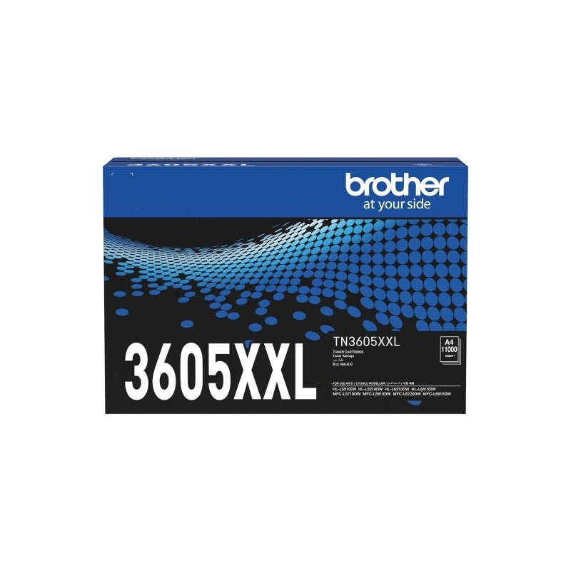 Brother TN - 3605XXL Black Toner Cartridge - Ultra High Yield Laser Toner - Cartridge West