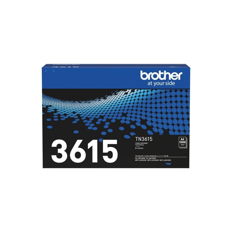 Brother TN - 3615 Black Toner Cartridge - Ultra High Yield Laser Toner - Cartridge West