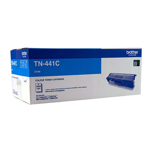 Brother TN - 441 Cyan Toner Cartridge - Standard Yield Laser Toner - Cartridge West