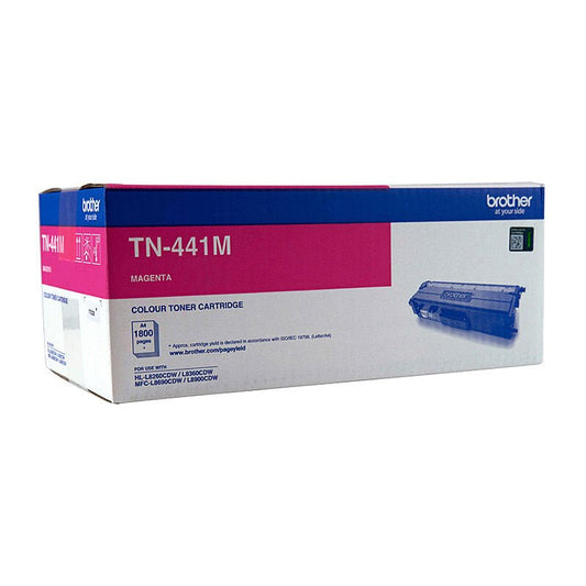 Brother TN - 441 Magenta Toner Cartridge - Standard Yield Laser Toner - Cartridge West