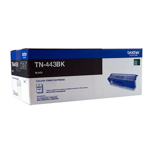 Brother TN - 443 Black Toner Cartridge - High Yield Laser Toner - Cartridge West