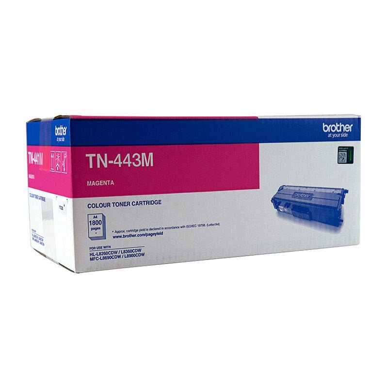 Brother TN - 443 Magenta Toner Cartridge - High Yield Laser Toner - Cartridge West