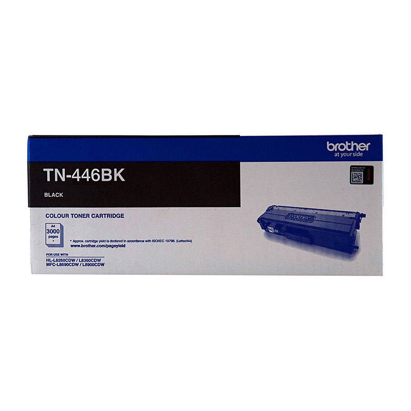 Brother TN - 446 Black Toner Cartridge - Super High Yield Laser Toner - Cartridge West
