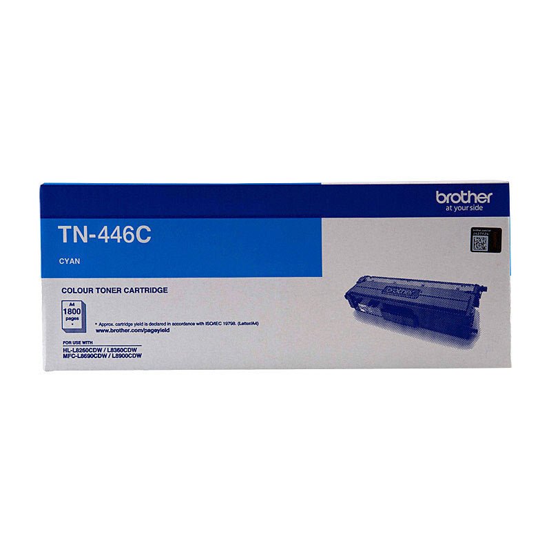 Brother TN - 446 Cyan Toner Cartridge - Super High Yield Laser Toner - Cartridge West