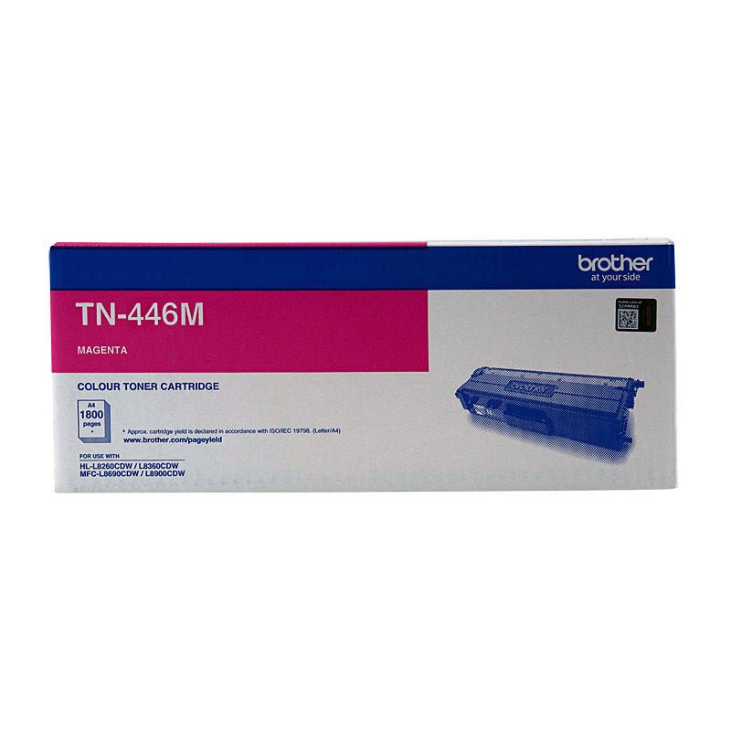 Brother TN - 446 Magenta Toner Cartridge - Super High Yield Laser Toner - Cartridge West