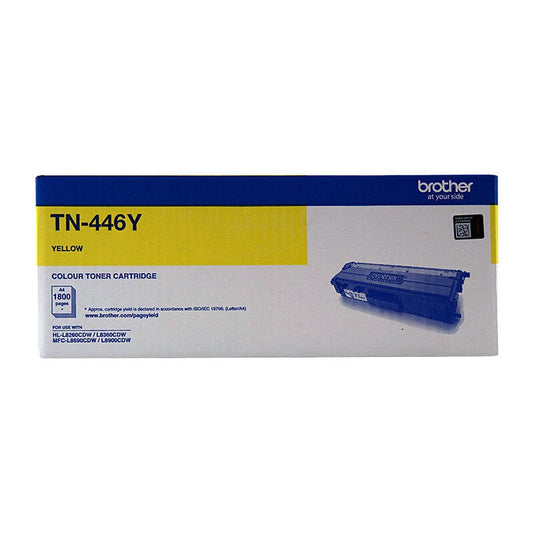 Brother TN - 446 Yellow Toner Cartridge - Super High Yield Laser Toner - Cartridge West
