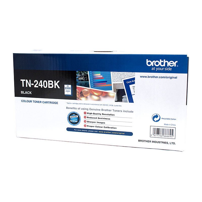 Brother TN240 Black Toner Cart - Cartridge West