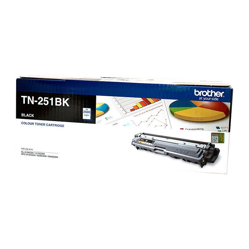 Brother TN251 Black Toner Cart - Cartridge West