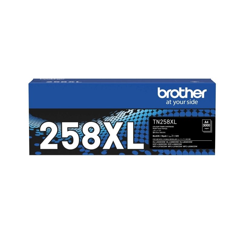 Brother TN258XL Bk Toner Cart - Cartridge West