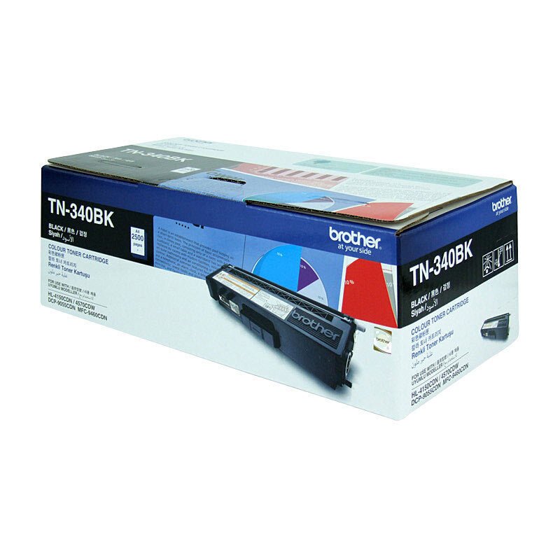 Brother TN340 Black Toner Cart - Cartridge West