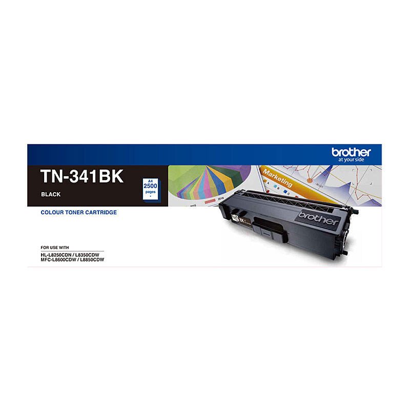 Brother TN341 Black Toner Cart - Cartridge West