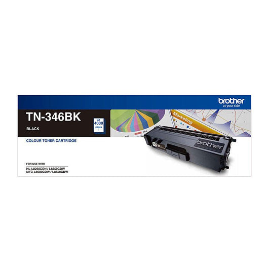 Brother TN346 Black Toner Cart - Cartridge West