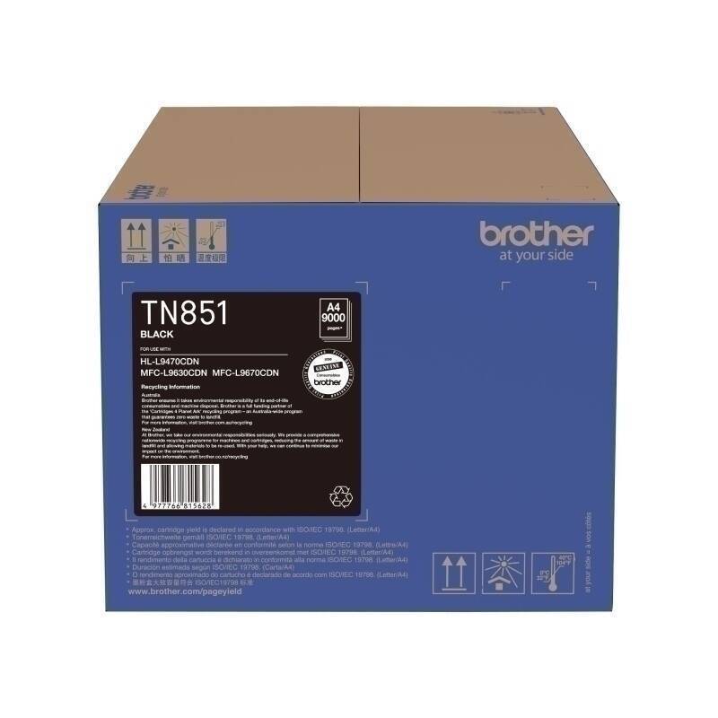 Brother TN851 Black Toner Cart - Cartridge West
