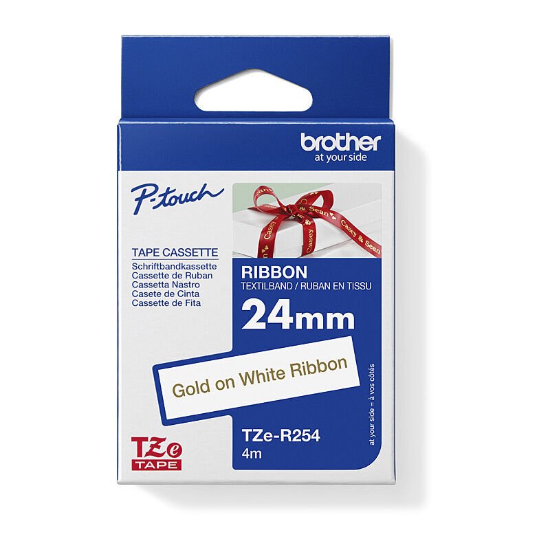 Brother TZeR254 Labelling Tape - Cartridge West