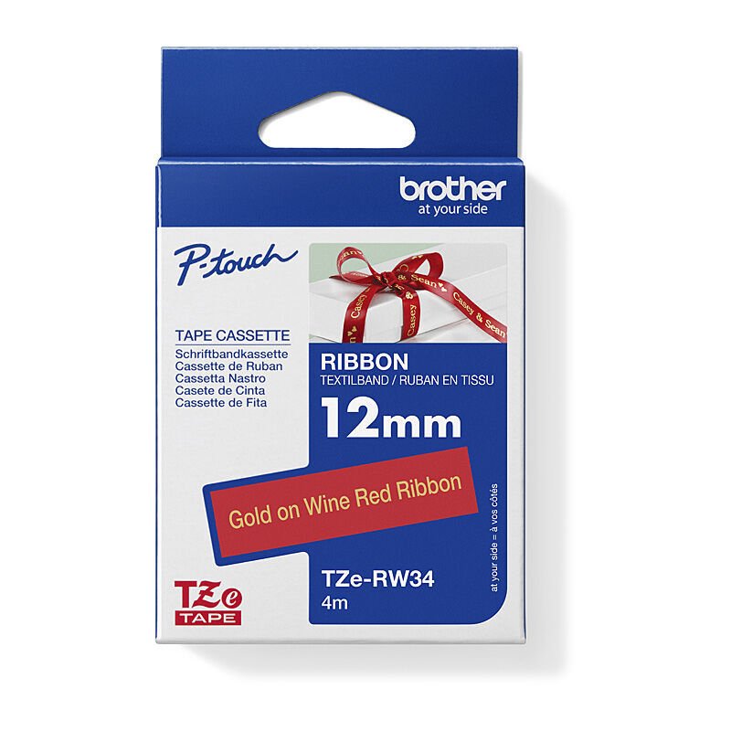 Brother TZeRW34 Labelling Tape - Cartridge West