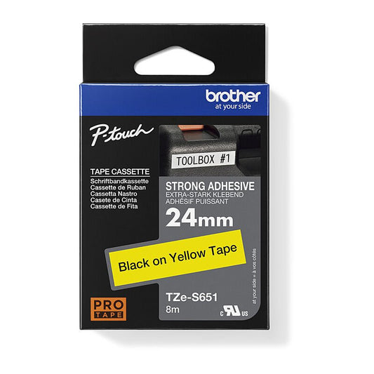 Brother TZeS651 Labelling Tape - Cartridge West