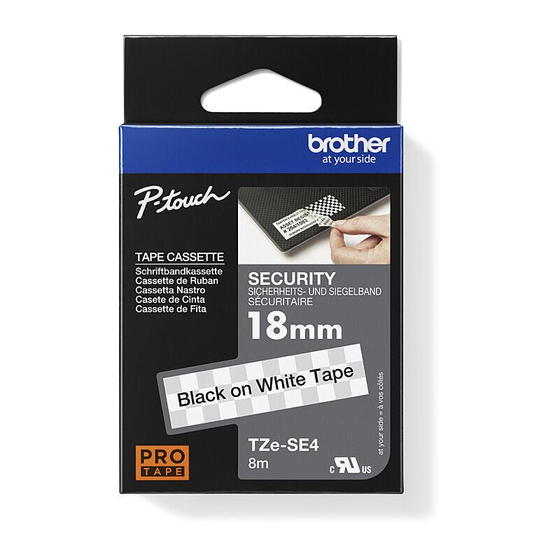 Brother TZeSE4 Labelling Tape - Cartridge West