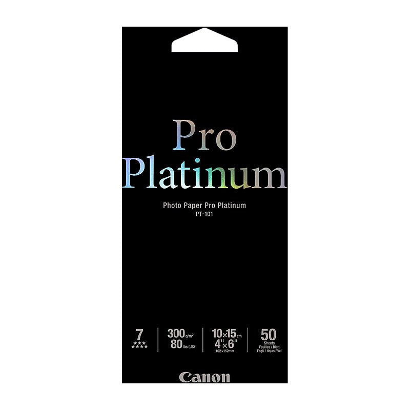 Canon 4x6 Pro Platinum 50sh - Cartridge West