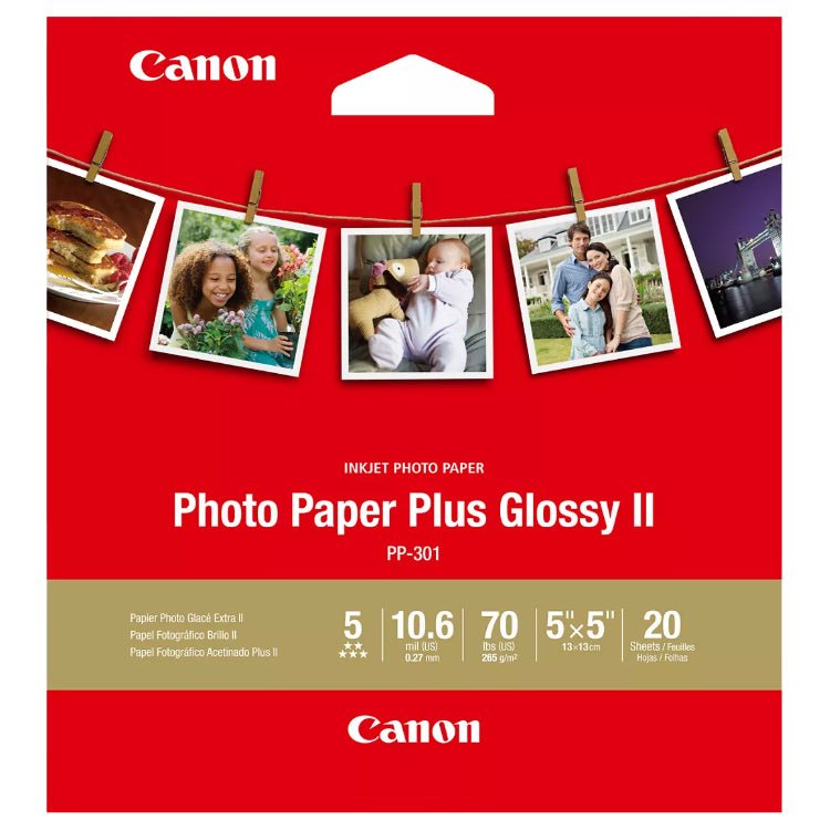 Canon 5x5 Glossy Photo Paper - Cartridge West