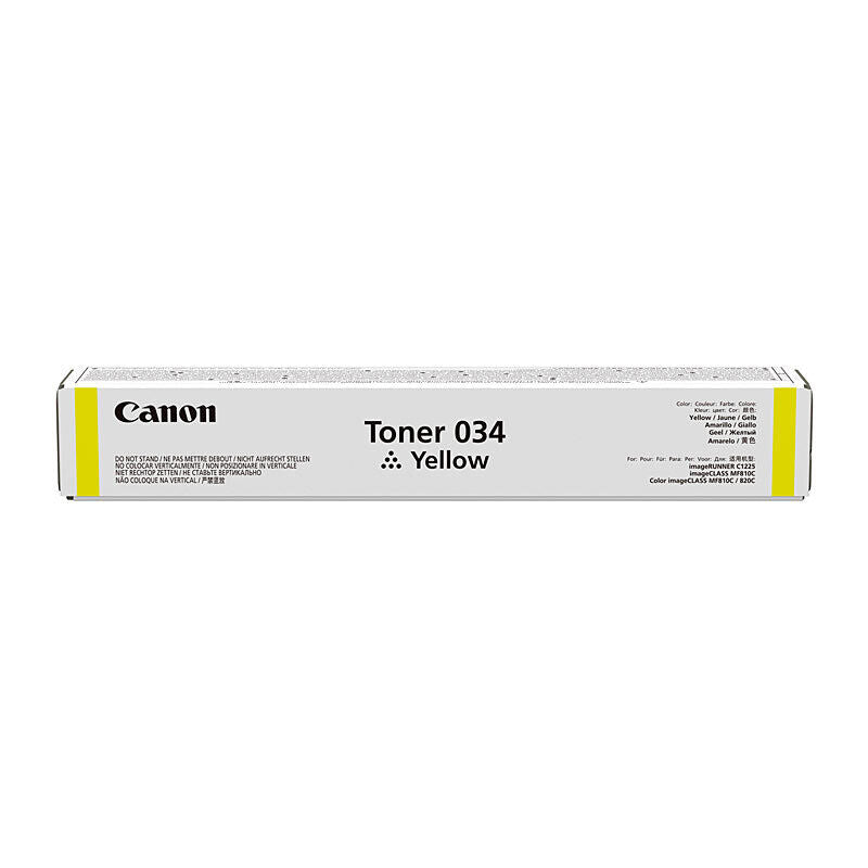 Canon CART034 Yellow Toner - Cartridge West