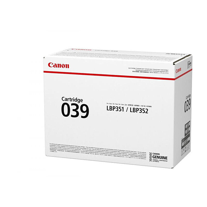 Canon CART039 Black Toner - Cartridge West