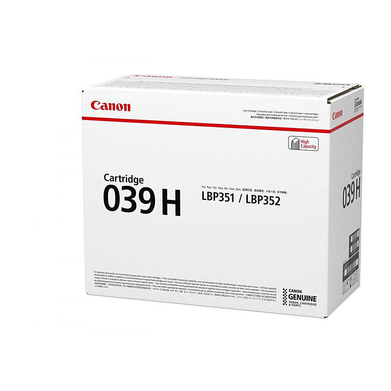 Canon CART039II Blk HY Toner - Cartridge West