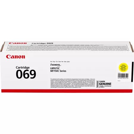Canon CART069 Yellow Toner Cartridge - Cartridge West