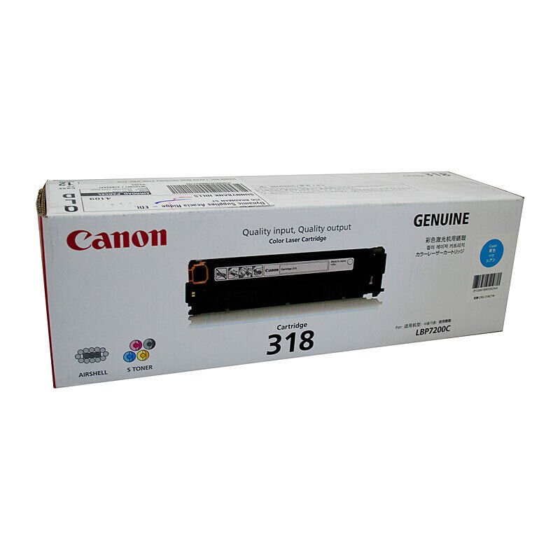 Canon CART318 Cyan Toner - Cartridge West