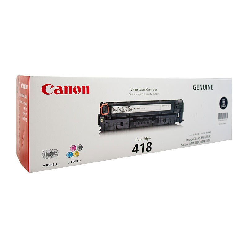Canon CART418 Black Toner - Cartridge West