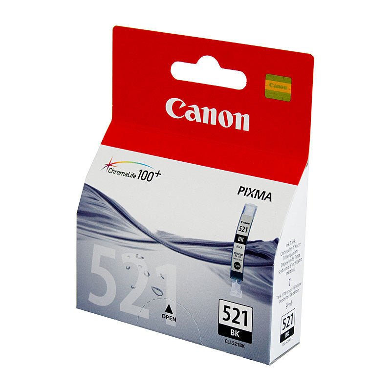 Canon CLI521 Black Ink Cart - Cartridge West