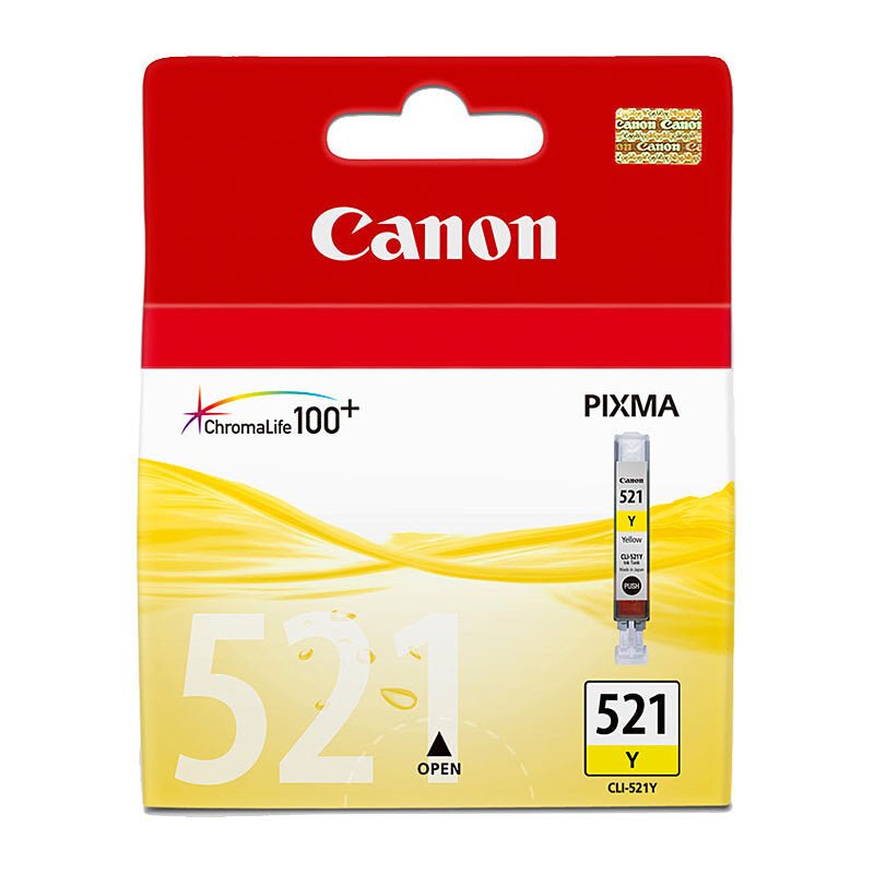 Canon CLI521 Yellow Ink Cart - Cartridge West