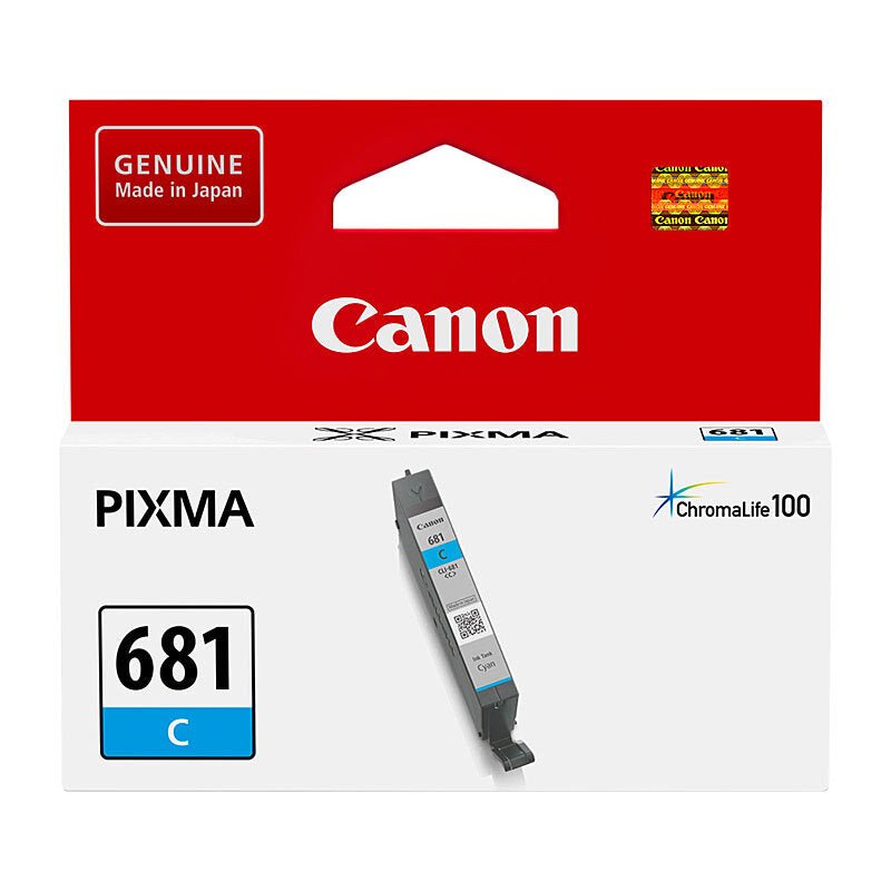 Canon CLI681 Cyan Ink Cart - Cartridge West