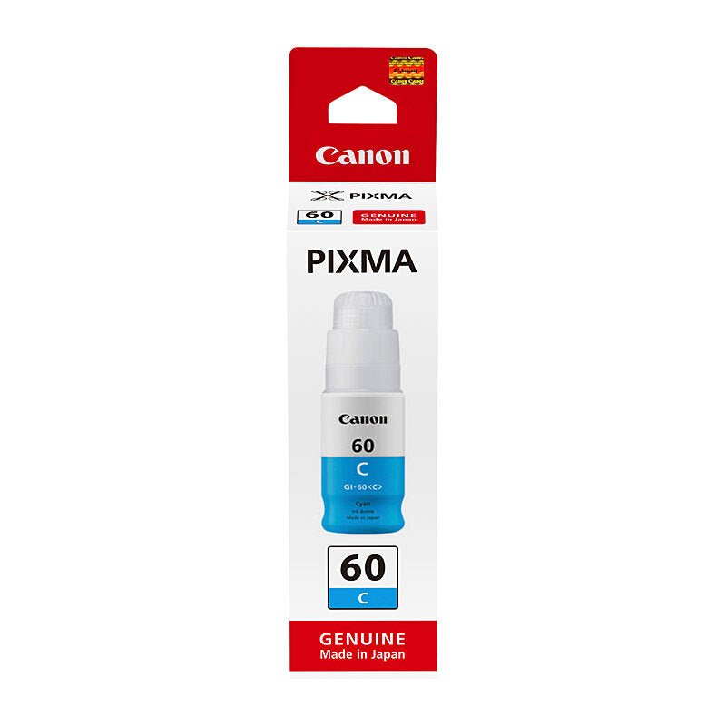 Canon GI60 Cyan Ink Bottle - Cartridge West