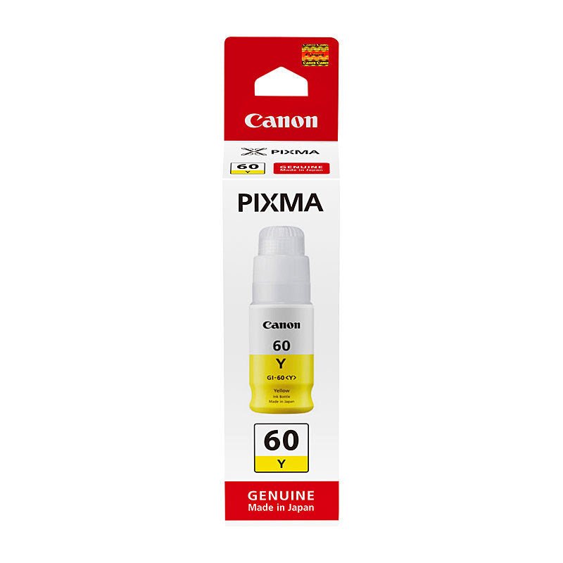 Canon GI60 Yellow Ink Bottle - Cartridge West
