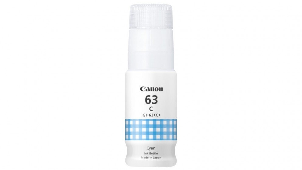 Canon GI63 Cyan Ink Bottle - Cartridge West