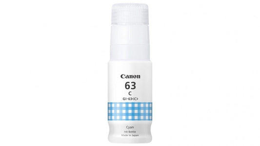 Canon GI63 Cyan Ink Bottle - Cartridge West