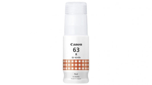Canon GI63 Red Ink Bottle - Cartridge West