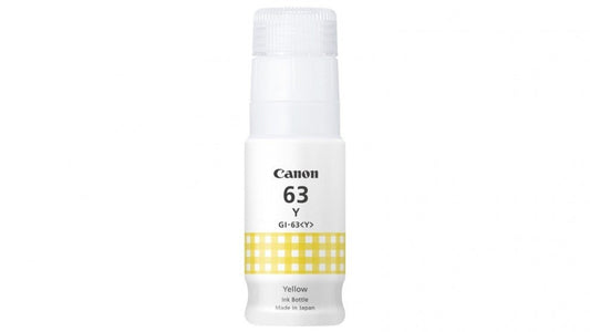 Canon GI63 Yellow Ink Bottle - Cartridge West
