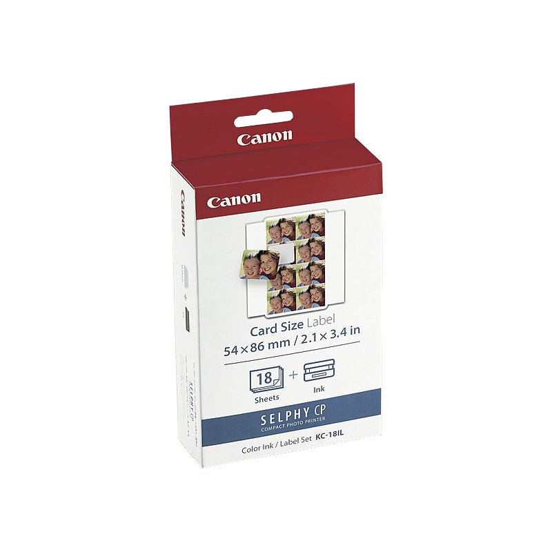 Canon KC18IL Ink & Label Pk - Cartridge West