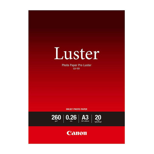 Canon Luster Photo Paper A3 - Cartridge West