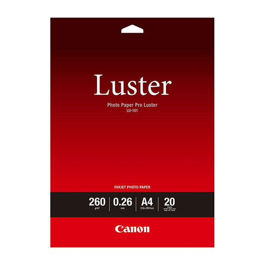Canon Luster Photo Paper A4 - Cartridge West