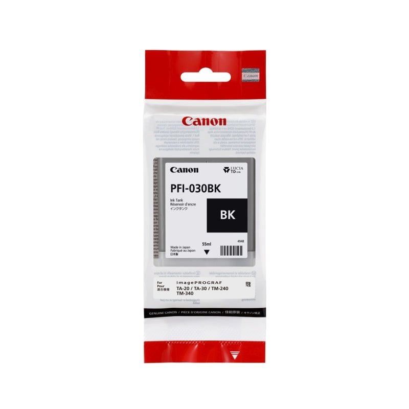 Canon PFI030 Black Ink - Cartridge West
