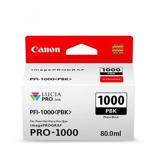 Canon PFI1000 Ph Blk Ink Cart - Cartridge West