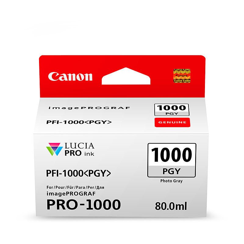 Canon PFI1000 Ph Grey Ink Cart - Cartridge West