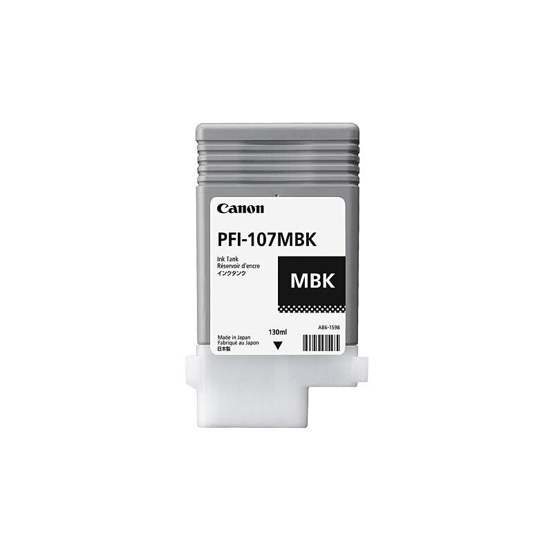 Canon PFI107 Matte Black Ink - Cartridge West